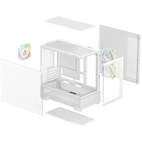 DeepCool CG380 3F WH  Caja ATX 3 Ventiladores ARGB Blanca
