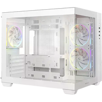 DeepCool CG330 3F WH  Caja MicroATX 3 Ventiladores ARGB Blanca