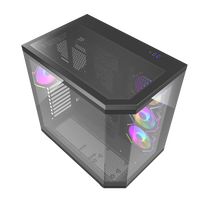 Darkflash DQX80  Caja ATX ARGB Negra