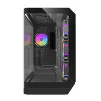 Darkflash DY570 ARGB  Caja ATX Black Full Tower Cristal Curvo Doble Cámara