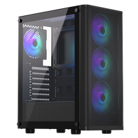 Endorfy Ventum 200 ARGB   Caja ATX Cristal Templado Negra