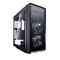 Fractal Focus G negra con ventana Caja Fractal Focus G negra con ventana Caja