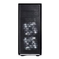 Fractal Focus G negra con ventana Caja Fractal Focus G negra con ventana Caja