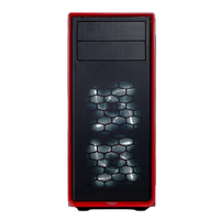 Fractal Focus G roja con ventana  Caja