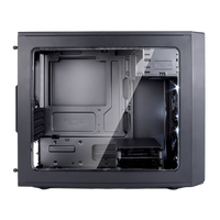 Fractal Focus mini G negra con ventana Caja Fractal Focus mini G negra con ventana Caja