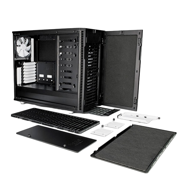 Fractal Define R6 ATX Blackout USBC cristal templado Caja Fractal Define R6 ATX Blackout USBC cristal templado Caja