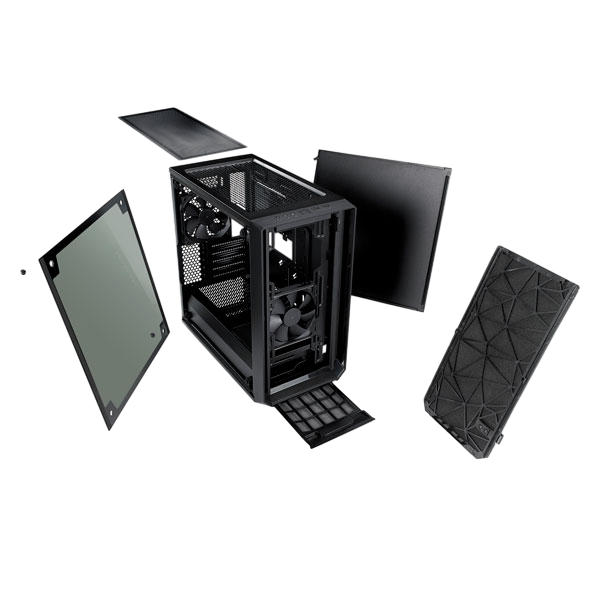 Fractal Meshify Mini C mATX Cristal templado Caja Fractal Meshify Mini C mATX Cristal templado Caja