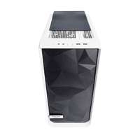 Fractal Meshify C Blanca Cristal Templado  Cajas