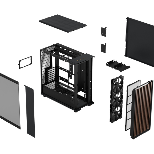 Fractal Design North XL Charcoal Black   Caja EATX Cristal Templado Fractal Design North XL Charcoal Black   Caja EATX Cristal Templado