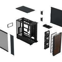 Fractal Design North XL Charcoal Black Caja EATX Cristal Templado Fractal Design North XL Charcoal Black Caja EATX Cristal Templado