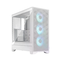 Fractal Desing Pop 2 Air TG RGB  Caja ATX Cristal Templado Blanca