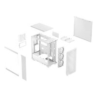 Fractal Epoch TG RGB Clear Tint  Caja ATX Blanca