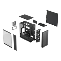 Fractal Epoch TG RGB Light Tint  Caja ATX Negra