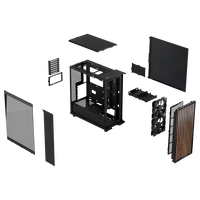 Fractal Design North Charcoal Black  Caja ATX