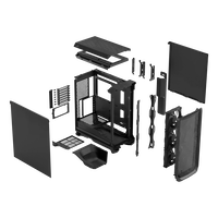 Fractal Design Meshify 3 Light Tint  Caja EATX Cristal Templado Negra
