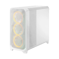 Fractal Design Meshify 3 XL RGB Light Tint  Caja EATX Cristal Templado Blanca