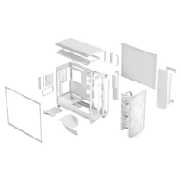 Fractal Design Meshify 3 XL RGB Light Tint  Caja EATX Cristal Templado Blanca