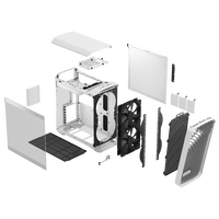 Fractal Design Torrent Compact TG Caja ATX Cristal templado Blanca Fractal Design Torrent Compact TG Caja ATX Cristal templado Blanca