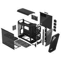 Fractal Design Torrent Caja ATX Cristal templado Negra Fractal Design Torrent Caja ATX Cristal templado Negra