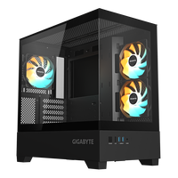 Gigabyte AORUS C201 Panoramic Caja mATX ARGB Cristal Templado USB 30 Black RGB Fusion Gigabyte AORUS C201 Panoramic Caja mATX ARGB Cristal Templado USB 30 Black RGB Fusion