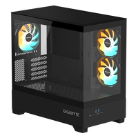 Gigabyte AORUS C201 Panoramic Caja mATX ARGB Cristal Templado USB 30 Black RGB Fusion Gigabyte AORUS C201 Panoramic Caja mATX ARGB Cristal Templado USB 30 Black RGB Fusion