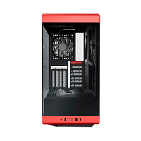 Hyte Y40 Roja  Negra  Caja ATX Cristal templado