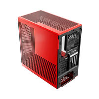 Hyte Y40 Roja  Negra  Caja ATX Cristal templado