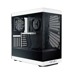 Hyte Y40 Blanca y Negra  Caja ATX Cristal templado