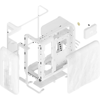 Hyte X50  Caja ATX Cristal templado Blanca