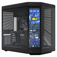 iBUYPOWER Y70 Touch Infinite LCD ARGB Caja ATX Cristal Templado Negra iBUYPOWER Y70 Touch Infinite LCD ARGB Caja ATX Cristal Templado Negra