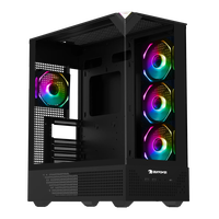 iBUYPOWER Element 9 Pro ARGB  Caja ATX Cristal Templado Negra