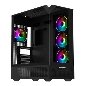 iBUYPOWER Element 9 Pro ARGB Caja ATX Cristal Templado Negra iBUYPOWER Element 9 Pro ARGB Caja ATX Cristal Templado Negra