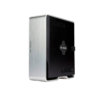 In Win Chopin mini ITX con fuente de 150W plateada  Caja