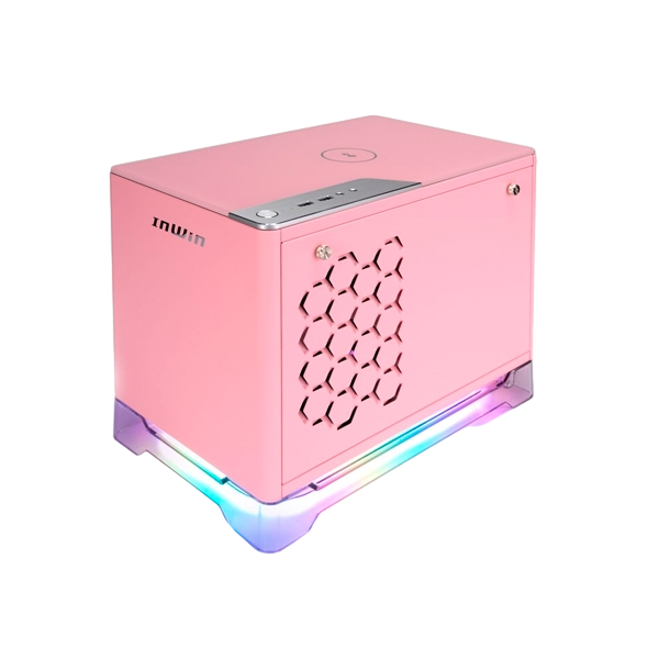InWin A1 Plus Cristal Templado USB 30 Pink  Caja InWin A1 Plus Cristal Templado USB 30 Pink  Caja