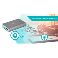 ITec Mysafe USBC 35 SATA Caja HDD ITec Mysafe USBC 35 SATA Caja HDD
