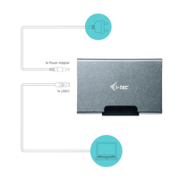 ITec USBC a 2 x 25 Raid  Caja HDD