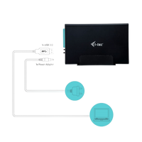 ITec USBC 2 X 35 HDD RAID Carcasa HDD ITec USBC 2 X 35 HDD RAID Carcasa HDD