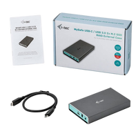 ITec Mysafe USBC a 2X M2 SATA RAID Cararcasa M2 ITec Mysafe USBC a 2X M2 SATA RAID Cararcasa M2