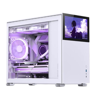 Jonsbo D31 Screen MicroATX Blanca  Caja