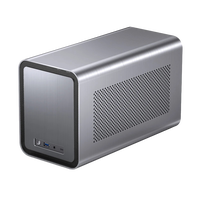 Jonsbo N1 Caja Mini ITX NAS Aluminio Gris Jonsbo N1 Caja Mini ITX NAS Aluminio Gris