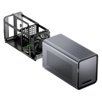 Jonsbo N1 Caja Mini ITX NAS Aluminio Gris Jonsbo N1 Caja Mini ITX NAS Aluminio Gris