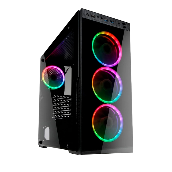Kolink Horizon RGB negra ATX  Caja Kolink Horizon RGB negra ATX  Caja