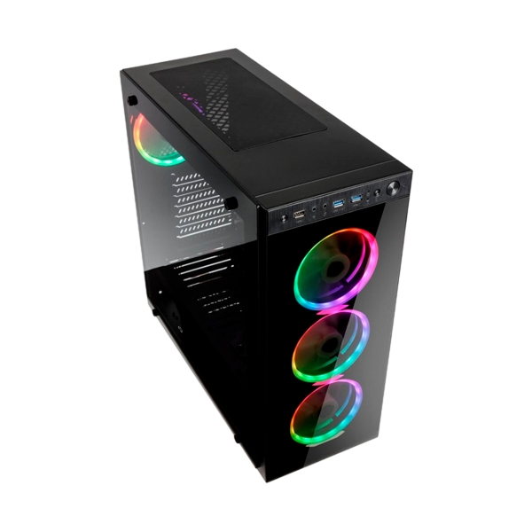 Kolink Horizon RGB negra ATX  Caja Kolink Horizon RGB negra ATX  Caja