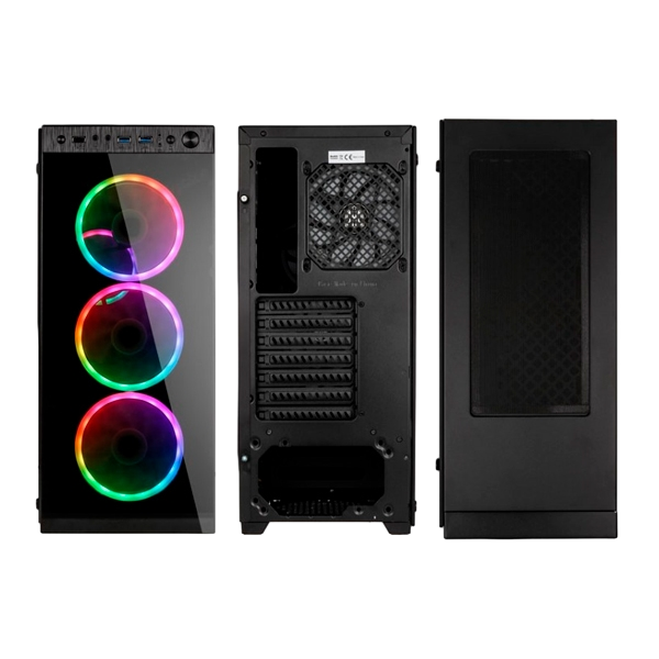 Kolink Horizon RGB negra ATX  Caja Kolink Horizon RGB negra ATX  Caja