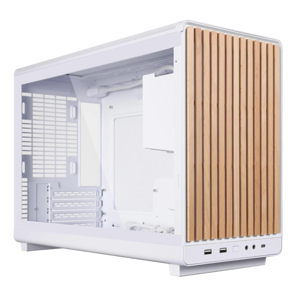 Lian Li X DAN A3 Madera Caja Micro ATX Blanca Cristal Templado Lian Li X DAN A3 Madera Caja Micro ATX Blanca Cristal Templado
