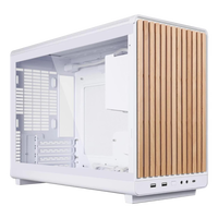Lian Li X DAN A3 Madera | Caja Micro ATX Blanca Cristal Templado