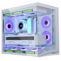 Lian Li O11D Mini V2  Caja ATX Blanca