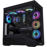 Lian Li Vector V100  Caja ATX Negra