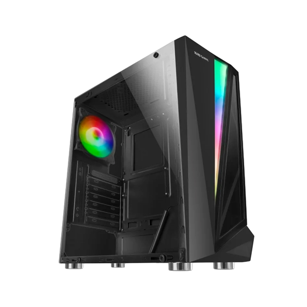 Mars Gaming MCL RGB negra  Caja Mars Gaming MCL RGB negra  Caja