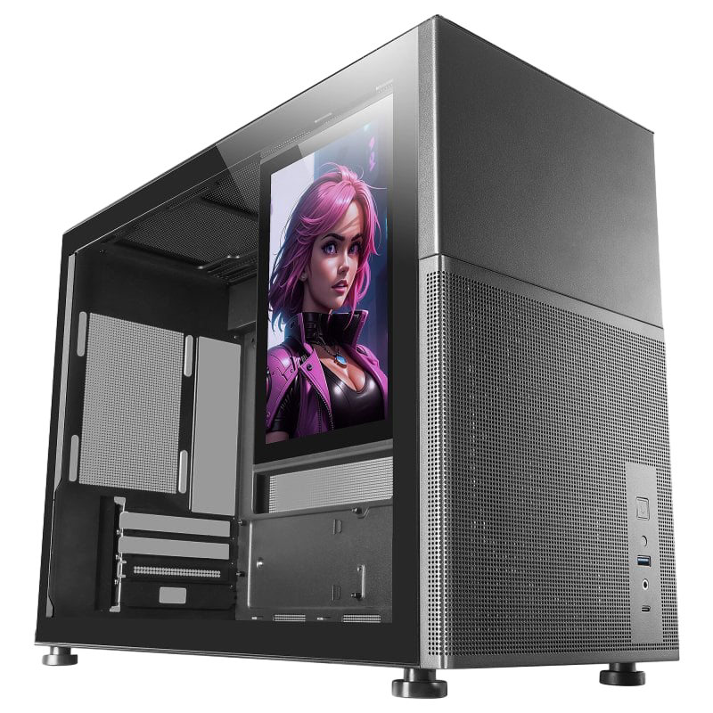 Interior de la Mars Gaming MC-LCD